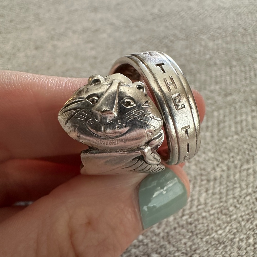 *SOLD* RARE Tony the Tiger Spoon Ring - Picture 9 of 15